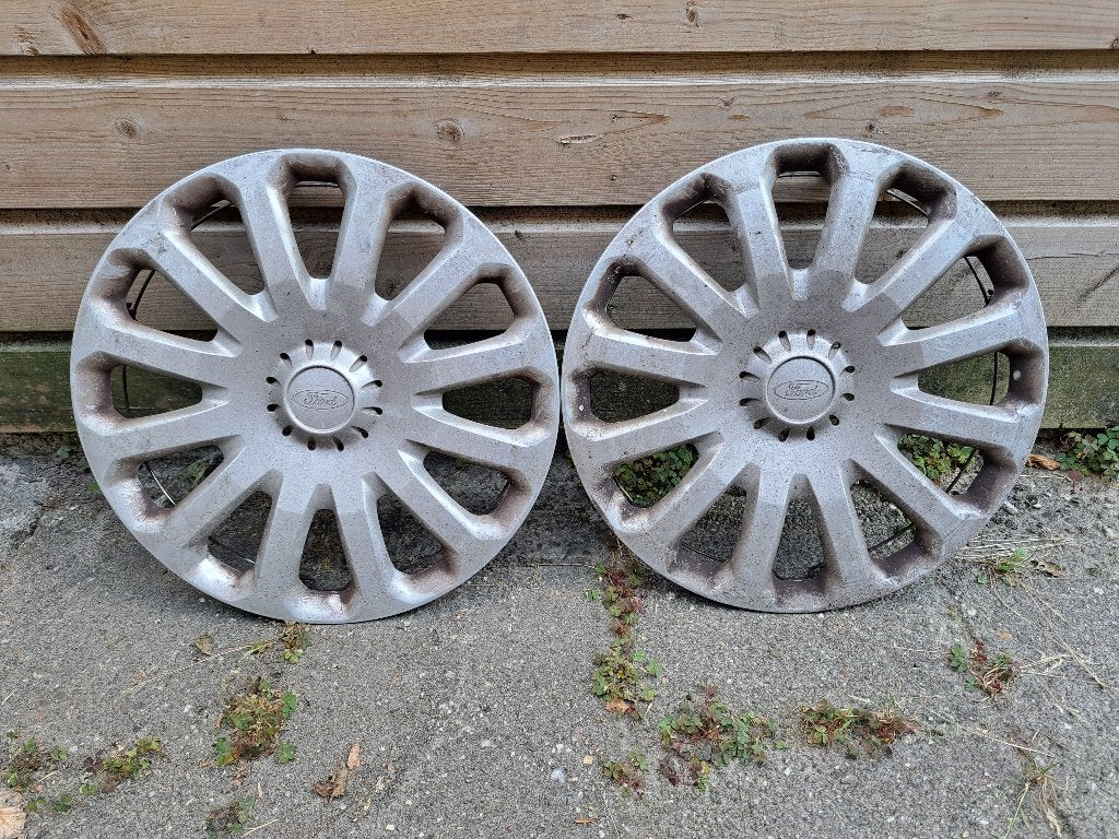 Originele Ford Wieldoppen 15 inch (Set van 2), Ophalen of Verzenden, Gebruikt