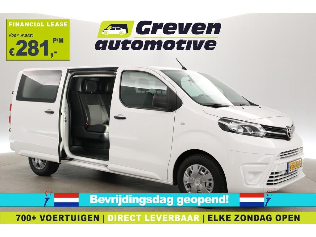 Toyota ProAce Worker 2.0 D-4D L3H1 | DC | 6 Zits | Trekhaak, Auto's, Voorwielaandrijving, Gebruikt, Euro 6, 4 cilinders