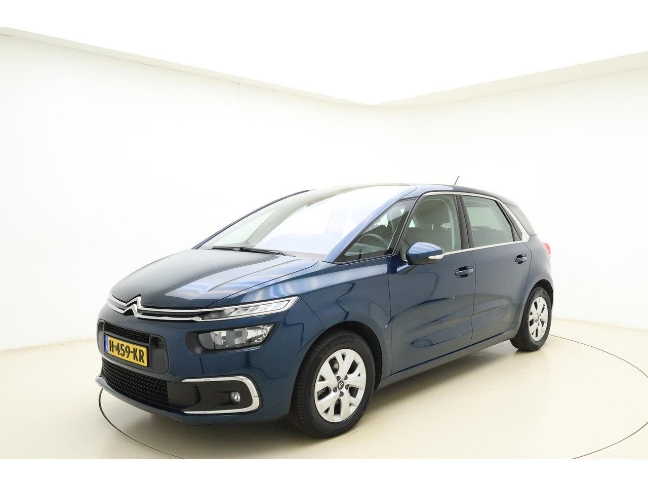 Citroën C4 Spacetourer 1.2T Business | 130PK | Automaat | E, Auto's, Gebruikt, 1199 cc, Blauw, Origineel Nederlands