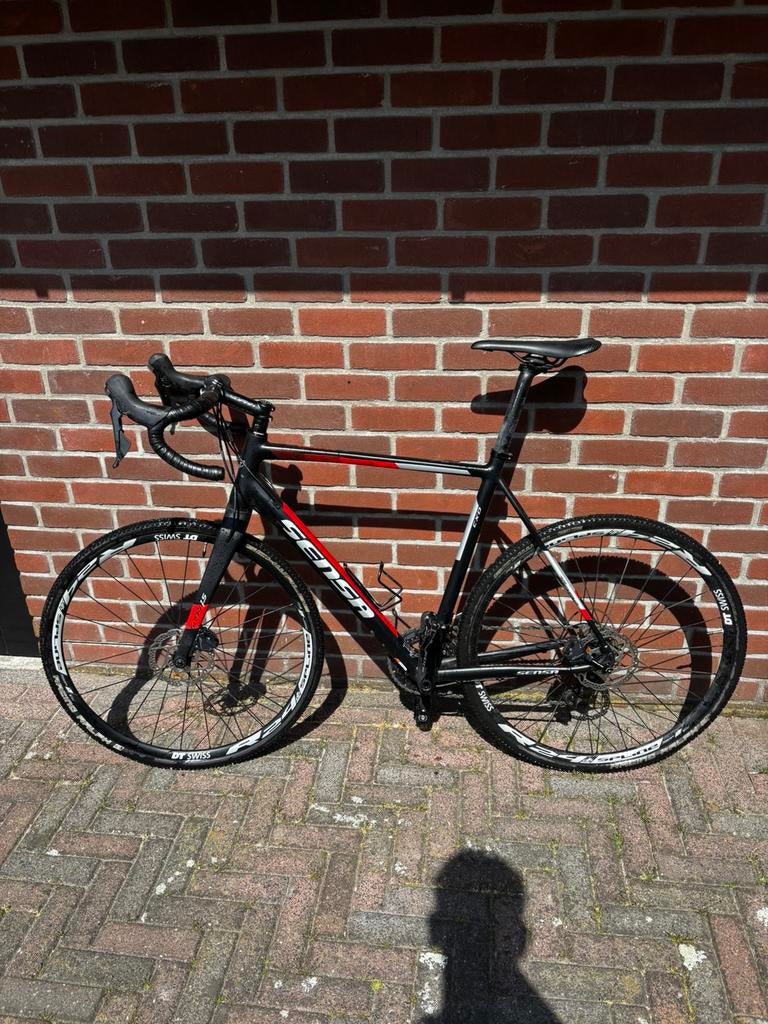 Sensa Gravelbike / Cyclocross – Framemaat 58 – Shimano GRX, 28 inch, Zo goed als nieuw, 57 tot 61 cm, Meer dan 20 versnellingen