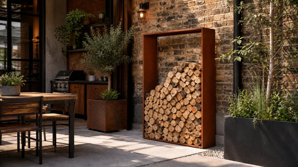 Houtopslag 160 x 80 cm van €190,- voor slechts €150,-, Tuin en Terras, Haardhout, Minder dan 3 m³, Ophalen of Verzenden