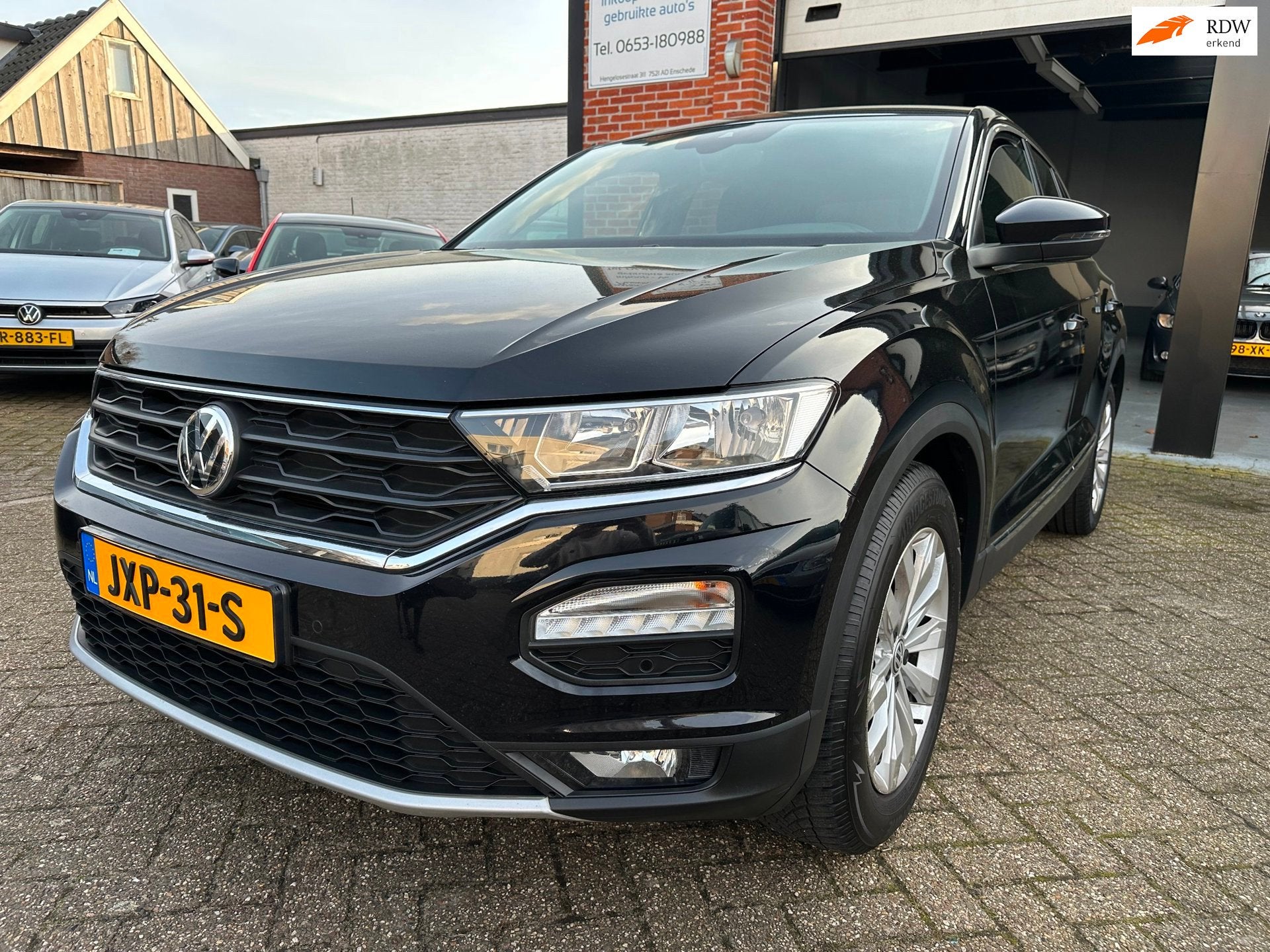 Volkswagen T-ROC 1.5 TSI Sport CLIMA-NAVI-PDC-CRUISE, Auto's, Volkswagen, Voorwielaandrijving, Stof, 4 cilinders, 150 pk
