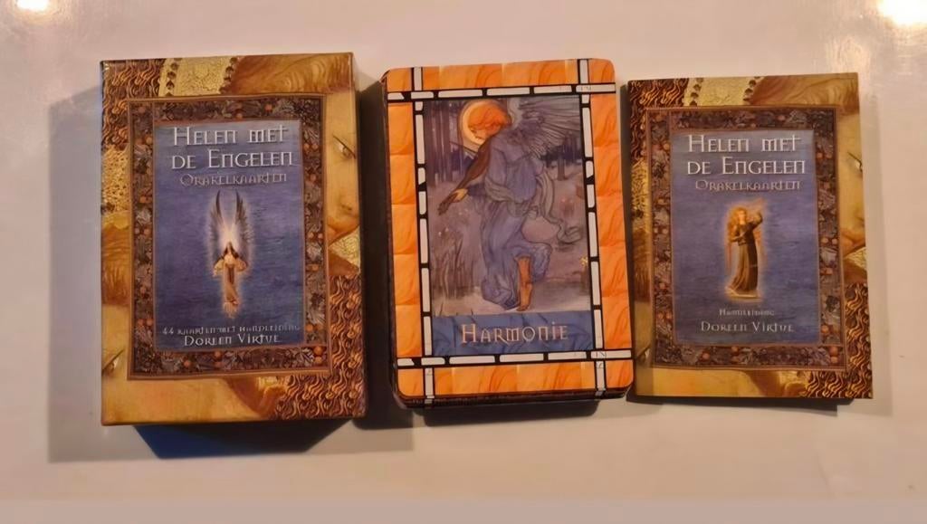 Doreen Virtue; tarotdeck helen met de Engelen., Ophalen of Verzenden, Zo goed als nieuw, Tarot of Kaarten leggen, Overige typen