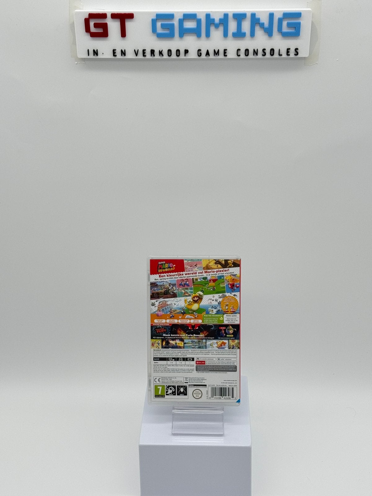 SUPER MARIO 3D WORLD+BOWSERS FURY NINTENDO SWITCH GAME, 1 speler, Ophalen of Verzenden, Zo goed als nieuw, "