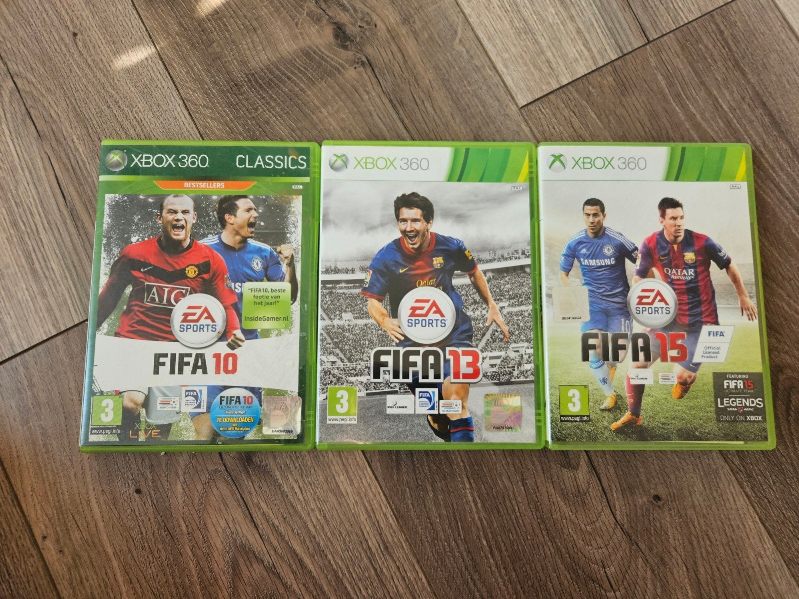FIFA 10, 13, 15 Xbox 360 - Voetbalgames, Spelcomputers en Games, Ophalen, Gebruikt, Sport, 3 spelers of meer
