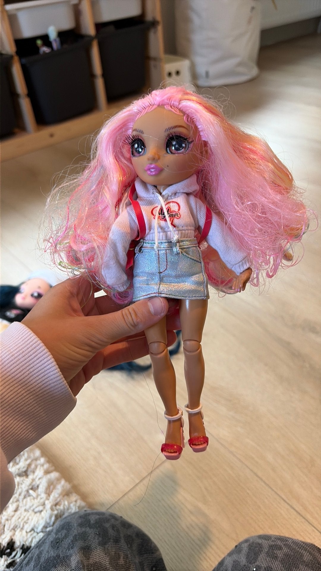 Rainbow High pop met beweegbare ledematen en kleding, Ophalen of Verzenden, Gebruikt, Overige typen