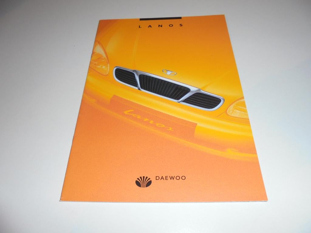 brochure Daewoo Lanos  1997, Ophalen of Verzenden, Nieuw, Overige merken