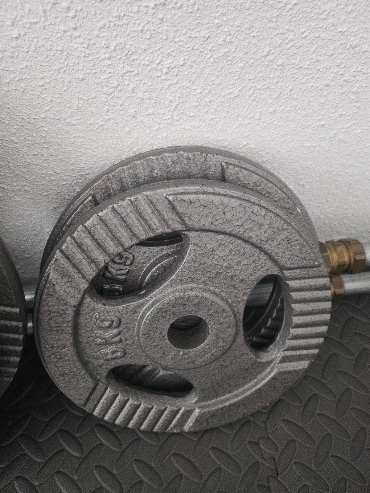 Complete Home Gym Set: Power Rack, Bank, Gewichten, Ophalen of Verzenden, Gebruikt, Benen, Fitnessbank