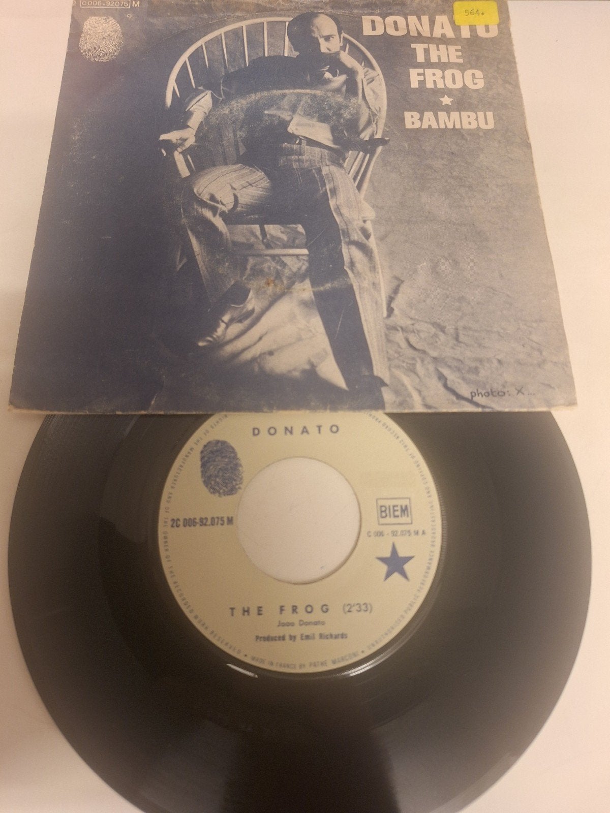DONATO - The Frog, 1970., Fotohoes, Verzenden, 7 inch, Funk
