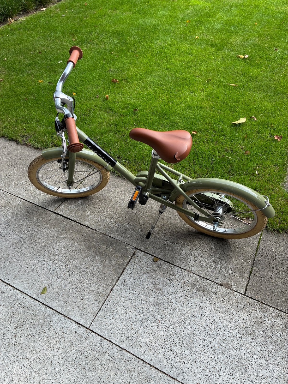 Veloretti Maxi 16 inch kinderfiets, Ophalen, Zijwieltjes, Velgrem, 16 tot 20 inch