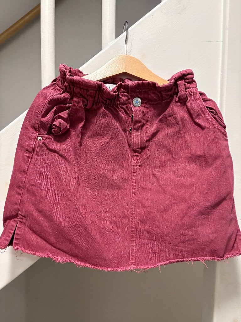 Zara meisje spijker rok, maat: 134, Meisje, Ophalen of Verzenden, Zo goed als nieuw, Zara