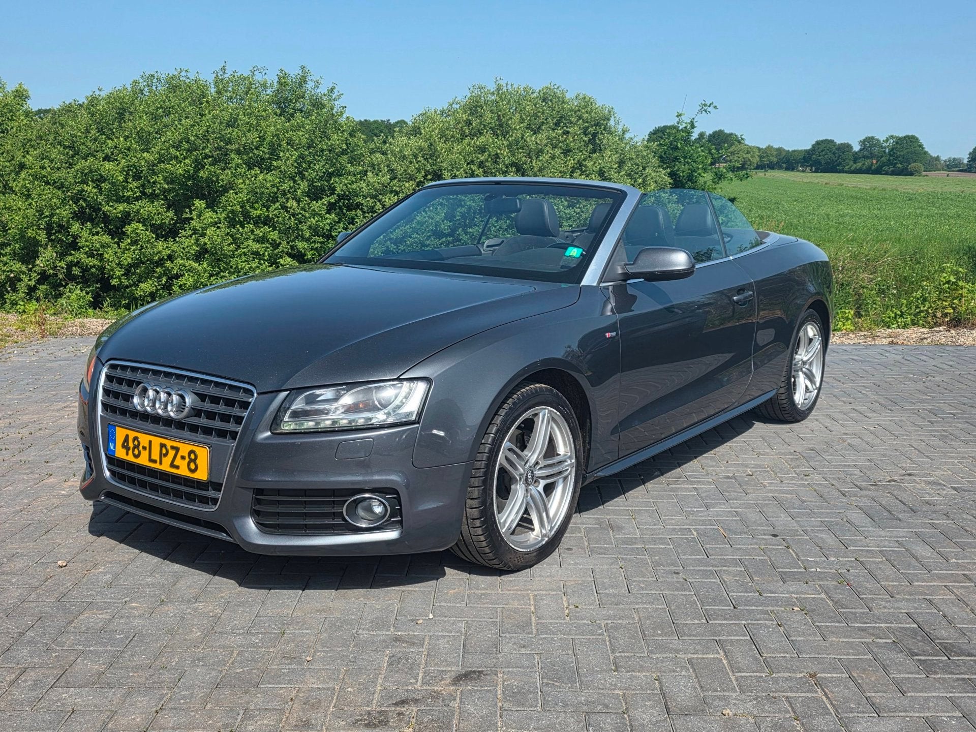 Audi A5 Cabriolet 2.0 TSI S-edition AUTOMAAT Top onderhouden, Auto's, Euro 5, Gebruikt, 4 cilinders, 4 stoelen