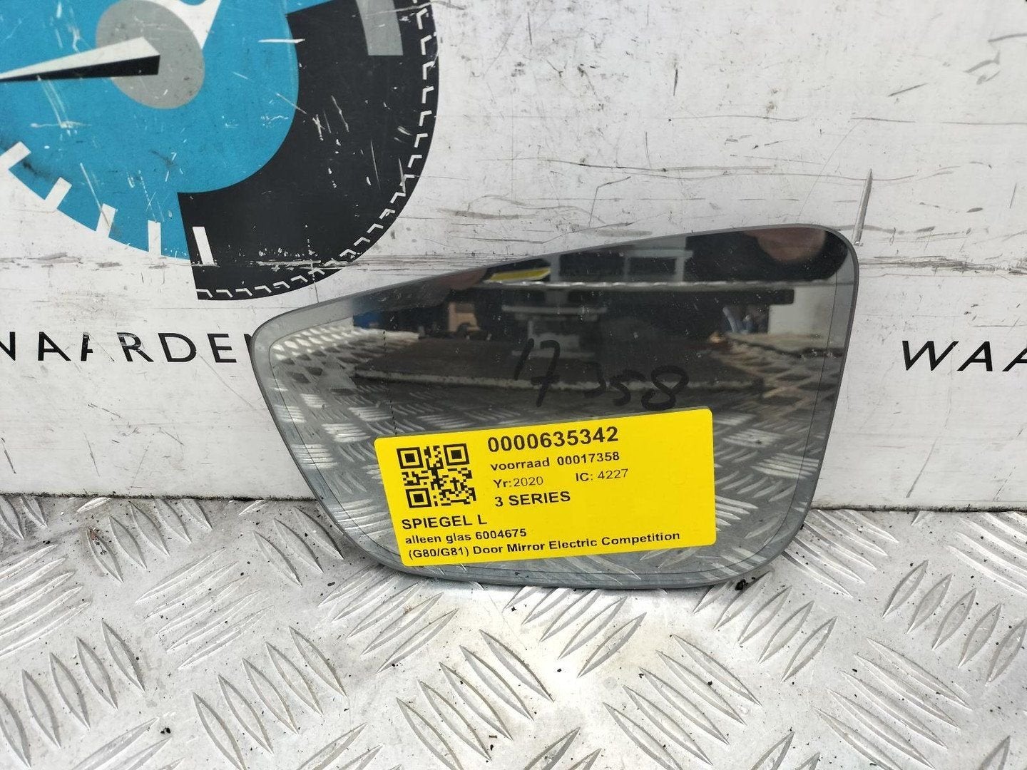 BMW 3 SERIES G21 330e eDrive Edition  SPIEGEL L 2020, Ophalen of Verzenden, Gebruikt, Stiba lid