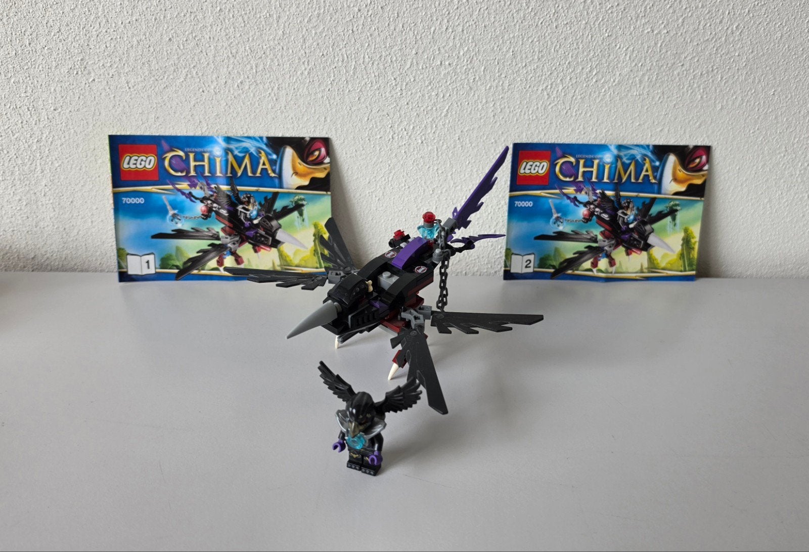 LEGO Chima 70000 | Laval's Royal Fighter compleet, Ophalen of Verzenden, Zo goed als nieuw