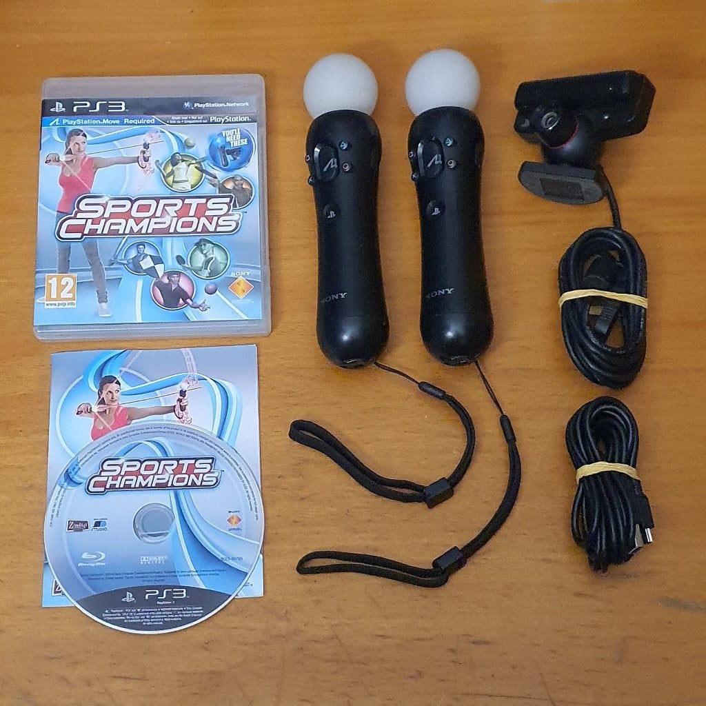 PS3 TWO PLAYER Motion Controller MOVE PACK, Gebruikt, Overige genres, 1 speler, Ophalen of Verzenden