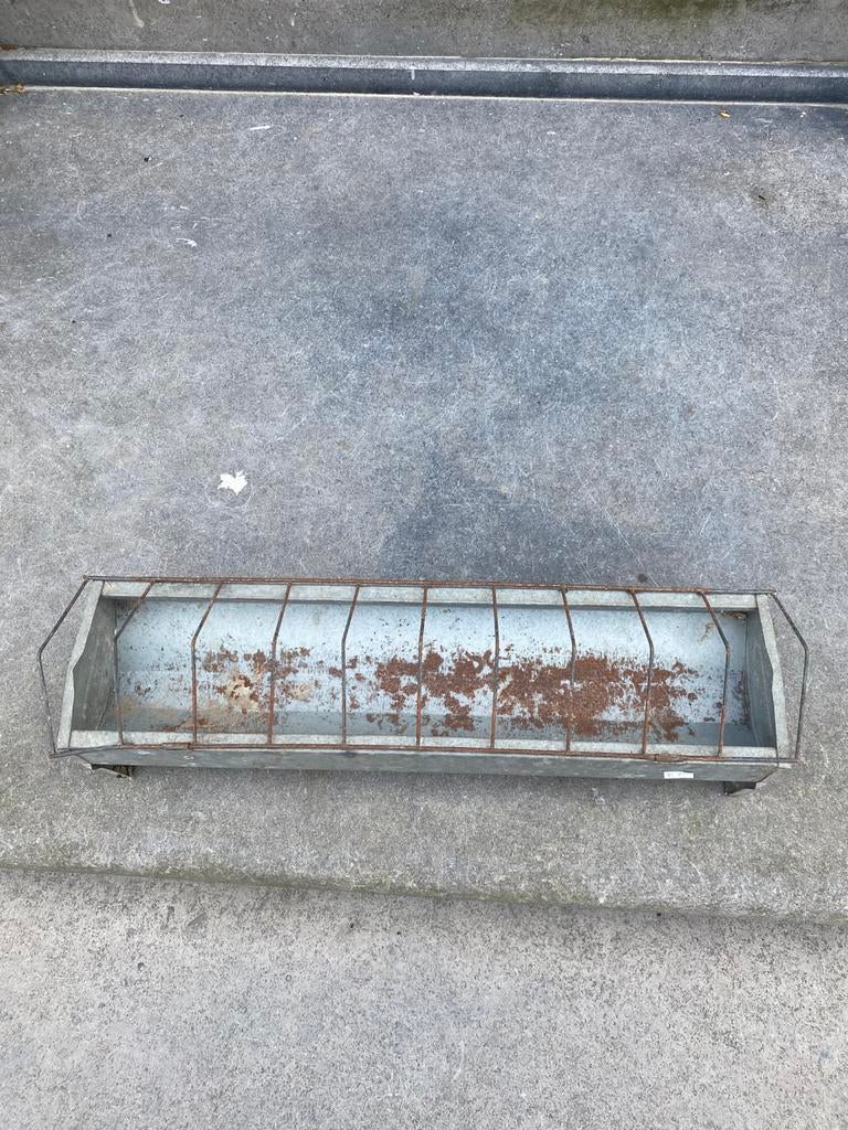Zinken Kuiken Bak voor Voer in goede staat. Ophalen.., Ophalen, Zo goed als nieuw, Drinken en Voederen