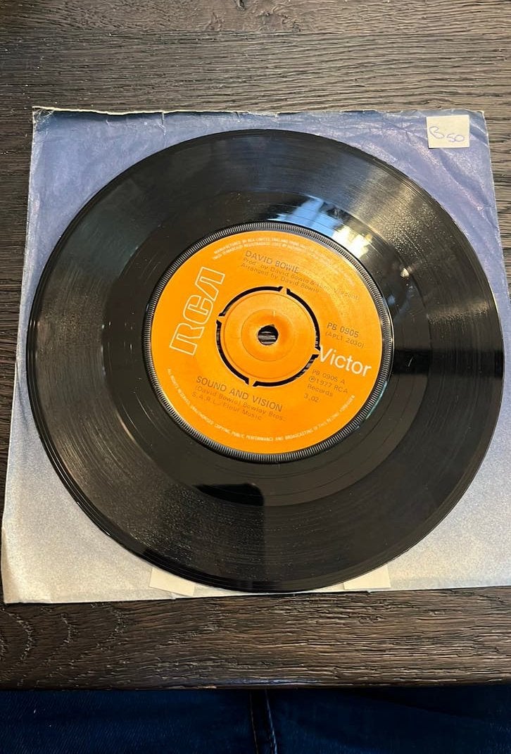 David bowie single, Ophalen of Verzenden, Gebruikt, Pop