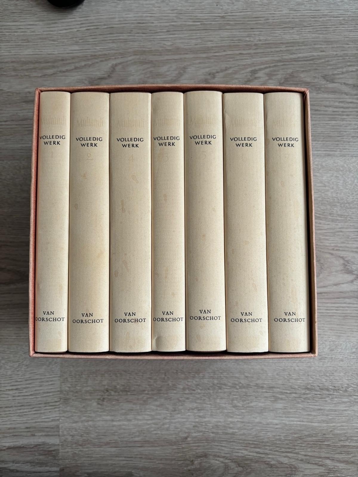 Multatuli - Volledig Werk (Deel 1 t/m 7) - Van Oorschot 1973, Ophalen of Verzenden, Zo goed als nieuw