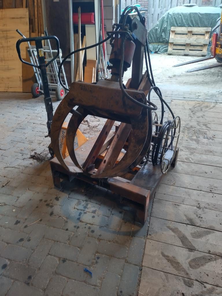 Boomklem rotator zelfbouw geschikt voor het lepels en 3 punt, Ophalen