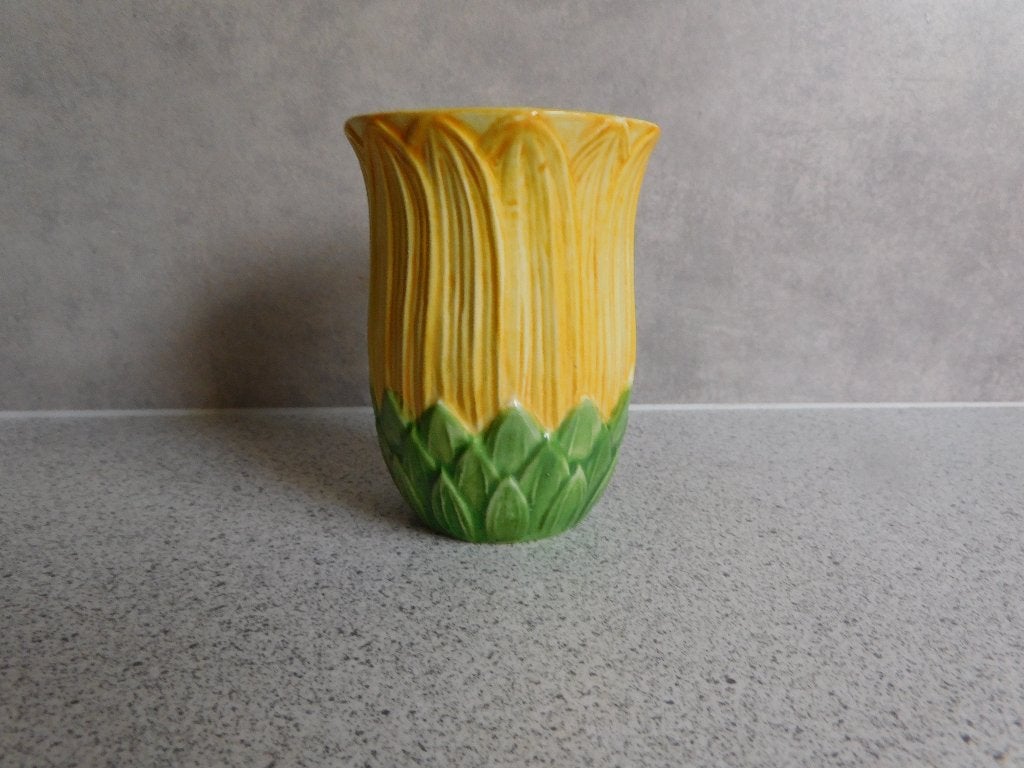 Mok 10x7 cm. Majolica of Barbotine, Ophalen of Verzenden