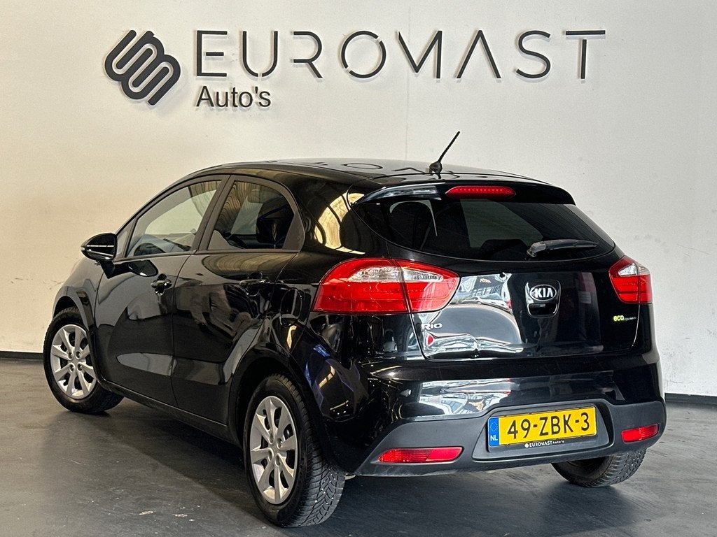 Kia Rio Gereserveerd!, Euro 5, 4 cilinders, Zwart, Origineel Nederlands