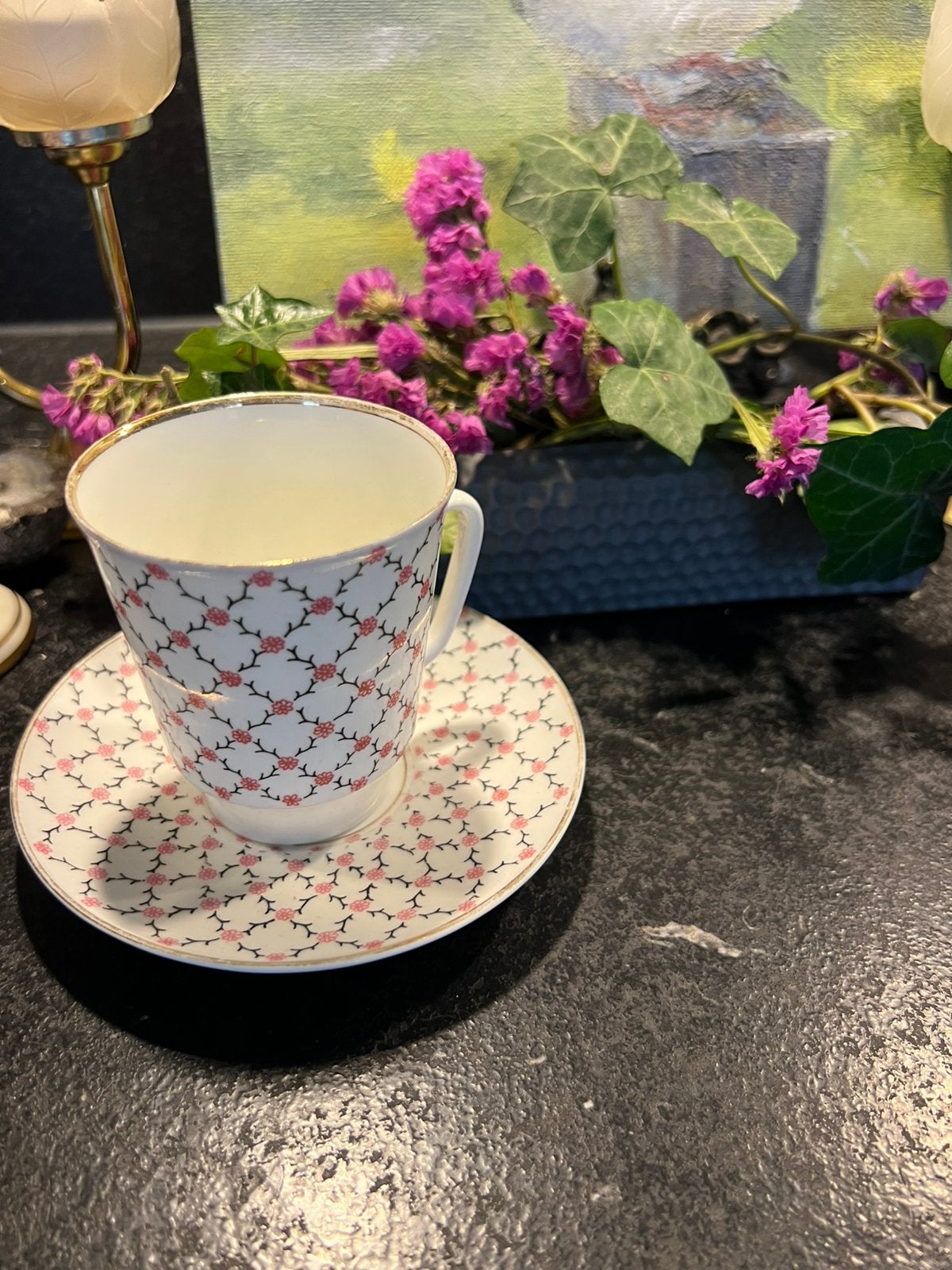 Lomonosov porseleinen koffieset, USSR, Ophalen of Verzenden
