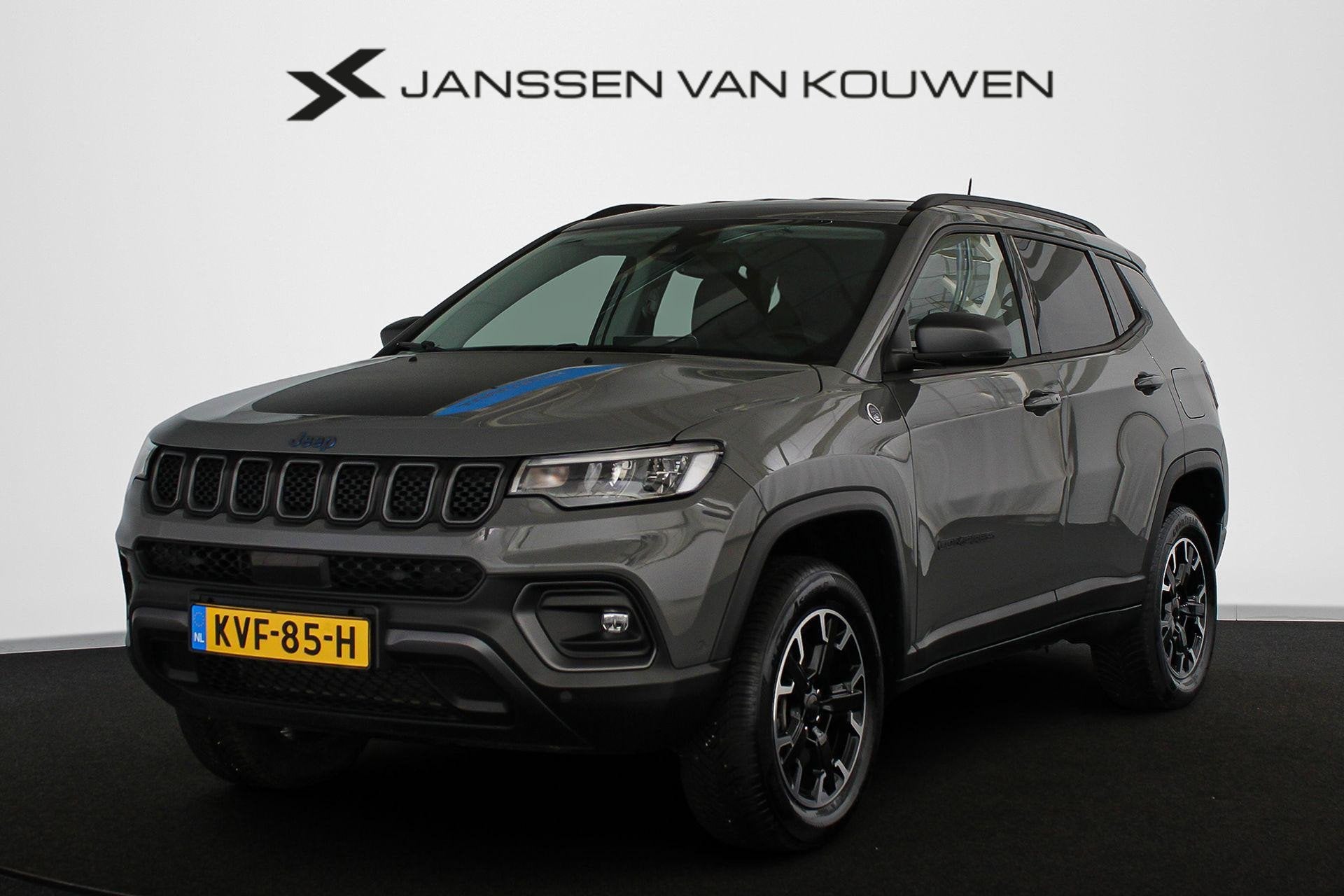 Jeep Compass 4xe 240 Plug-in Hybrid Electric Trailhawk SOH 9, Automaat, 4 cilinders, Leder en Stof, Bedrijf