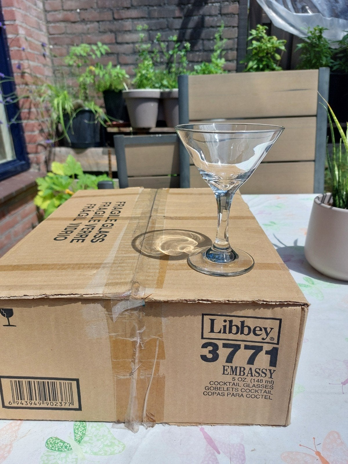 Cocktailglas glazen, Ophalen of Verzenden, Nieuw, Overige typen