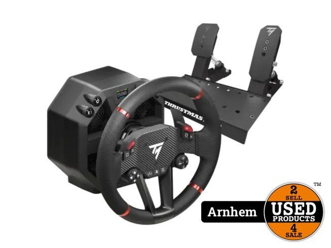 Thrustmaster T598 Direct Drive Stuur + Pedalen PS5, PS4, PC, Spelcomputers en Games, Flex Ltd., Zo goed als nieuw, https://flex.com/contact-us