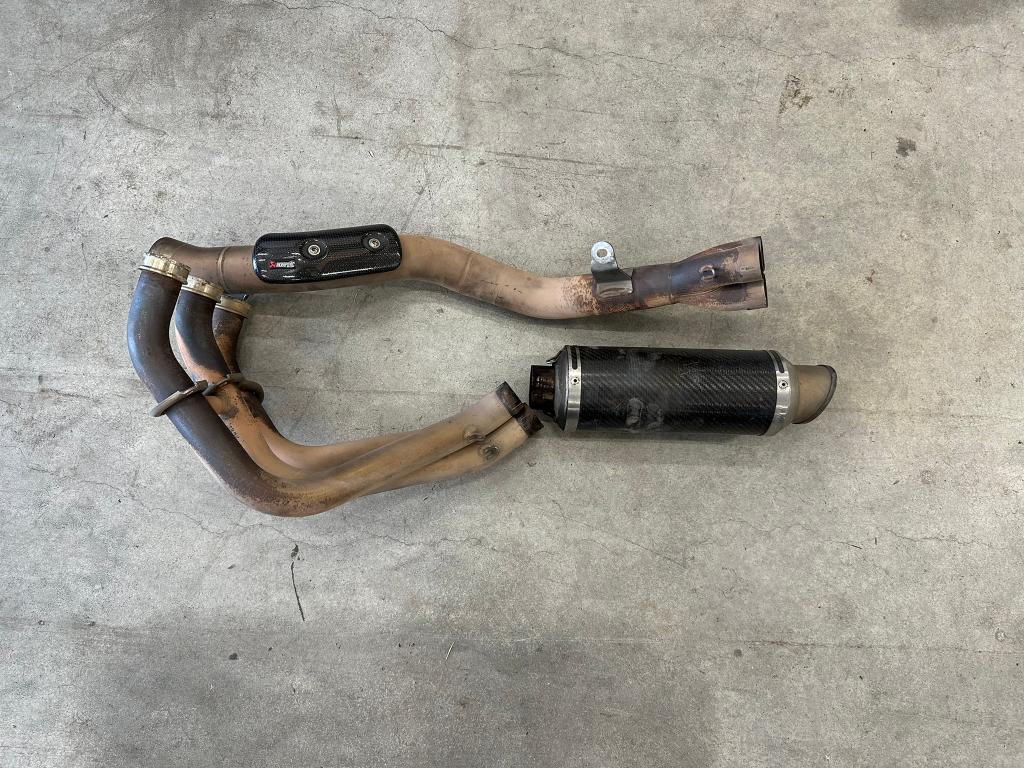 Akrapovic Yamaha Tracer 9 / Tracer 9GT, Ophalen, Gebruikt
