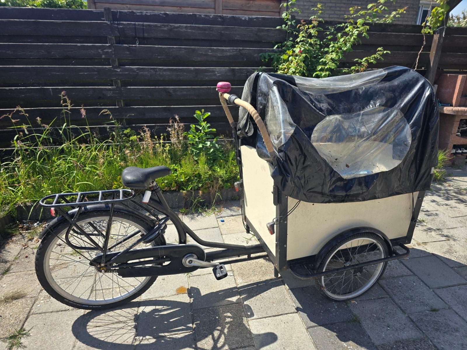 Bakfiets in goede staat met versnellingen (niet elektrisch), Ophalen