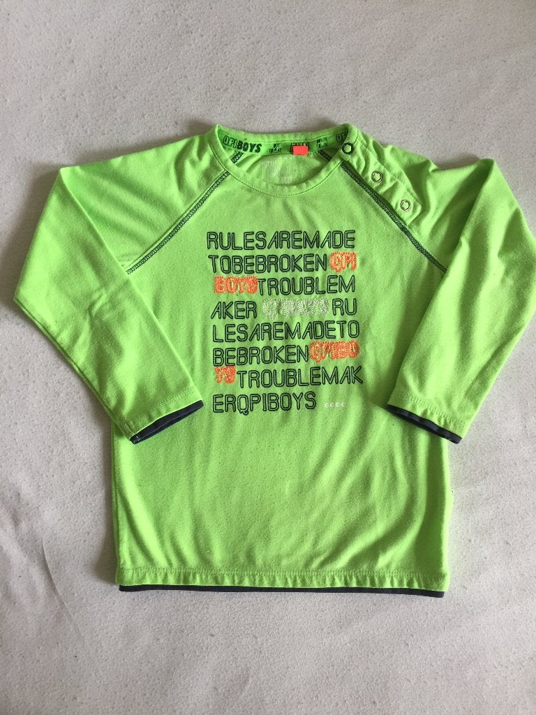 Longsleeve van QPI Boys , maat 86 zgan (N46), Kinderen en Baby's, Babykleding | Maat 86, QPI Boys, Ophalen of Verzenden, Zo goed als nieuw