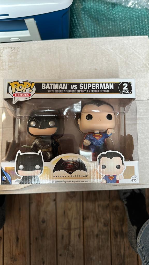 Funko Batman vs Superman, Ophalen of Verzenden, Zo goed als nieuw