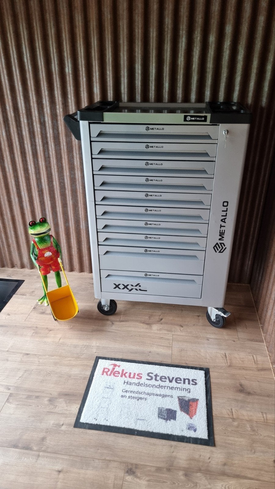 metallo gereedschapwagen 10 laden vol gereedschap, Ophalen of Verzenden