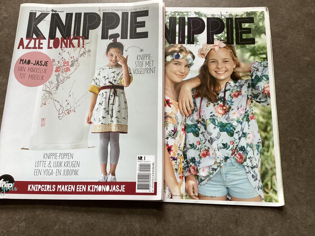 Knippie 1-2-3-4-6 2017 prijs per stuk, Hobby en Vrije tijd, Kledingpatronen, Ophalen of Verzenden, Zo goed als nieuw, Kind