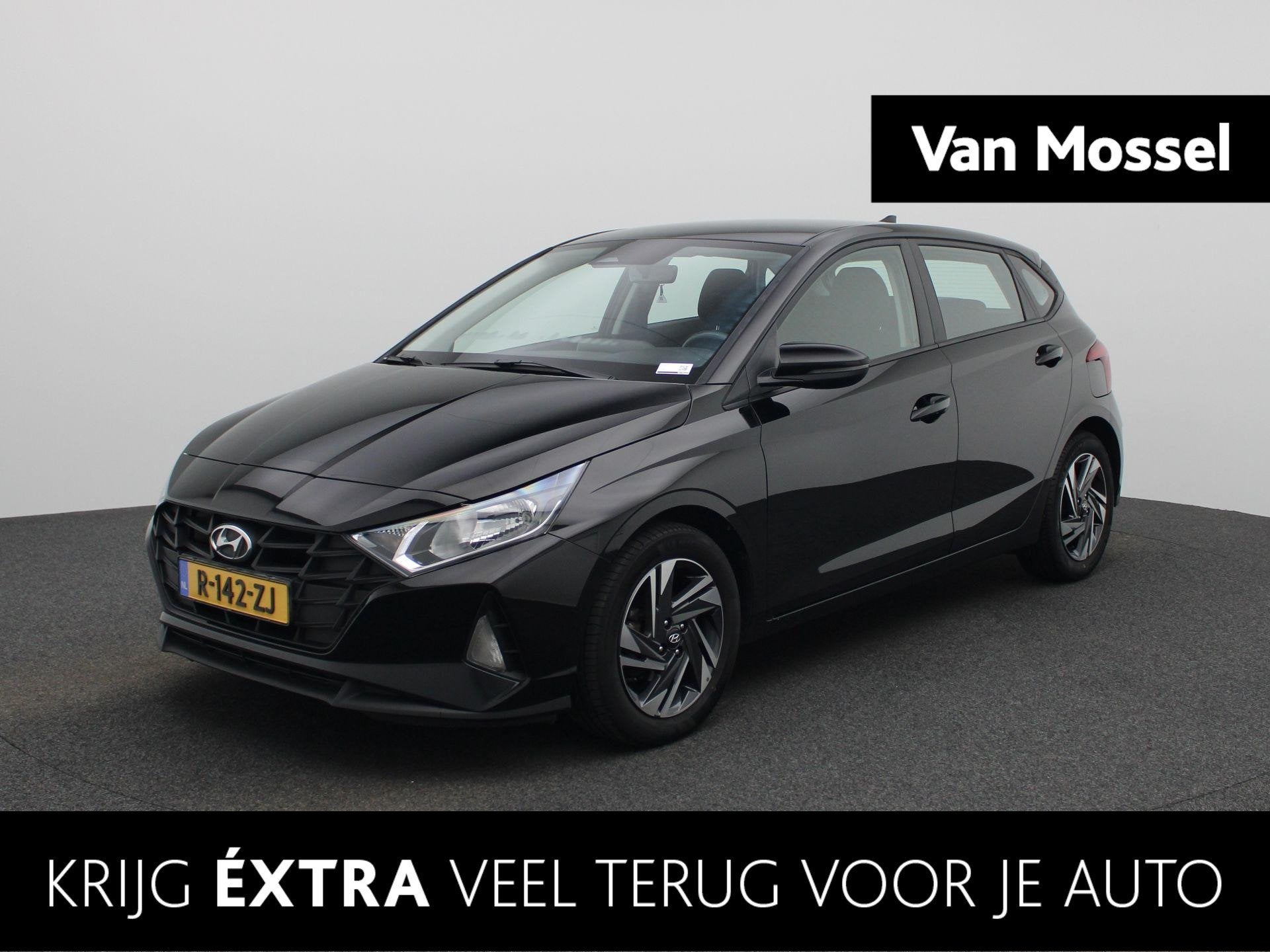 Hyundai i20 1.2 MPI Comfort | Apple Carplay/Android Auto | C, Auto's, 12 maanden, Euro 6, 4 cilinders, Zwart