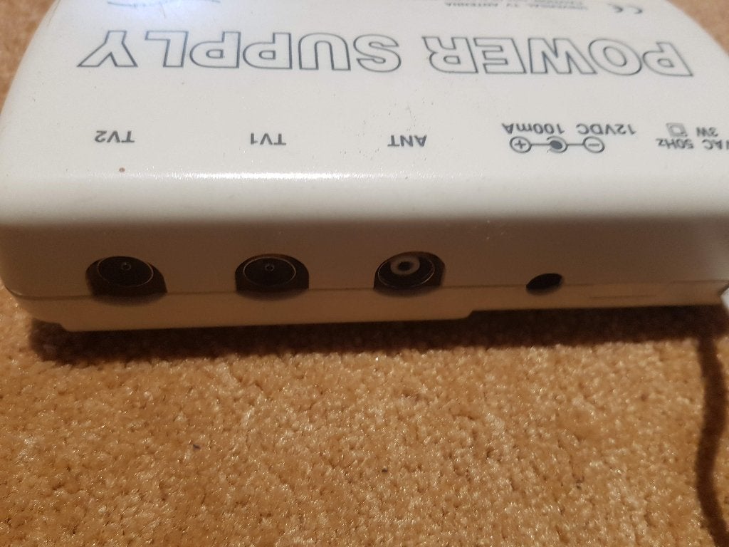 antenne versterker coax televisie splitter tv kamper caravan, Verzenden, Zo goed als nieuw