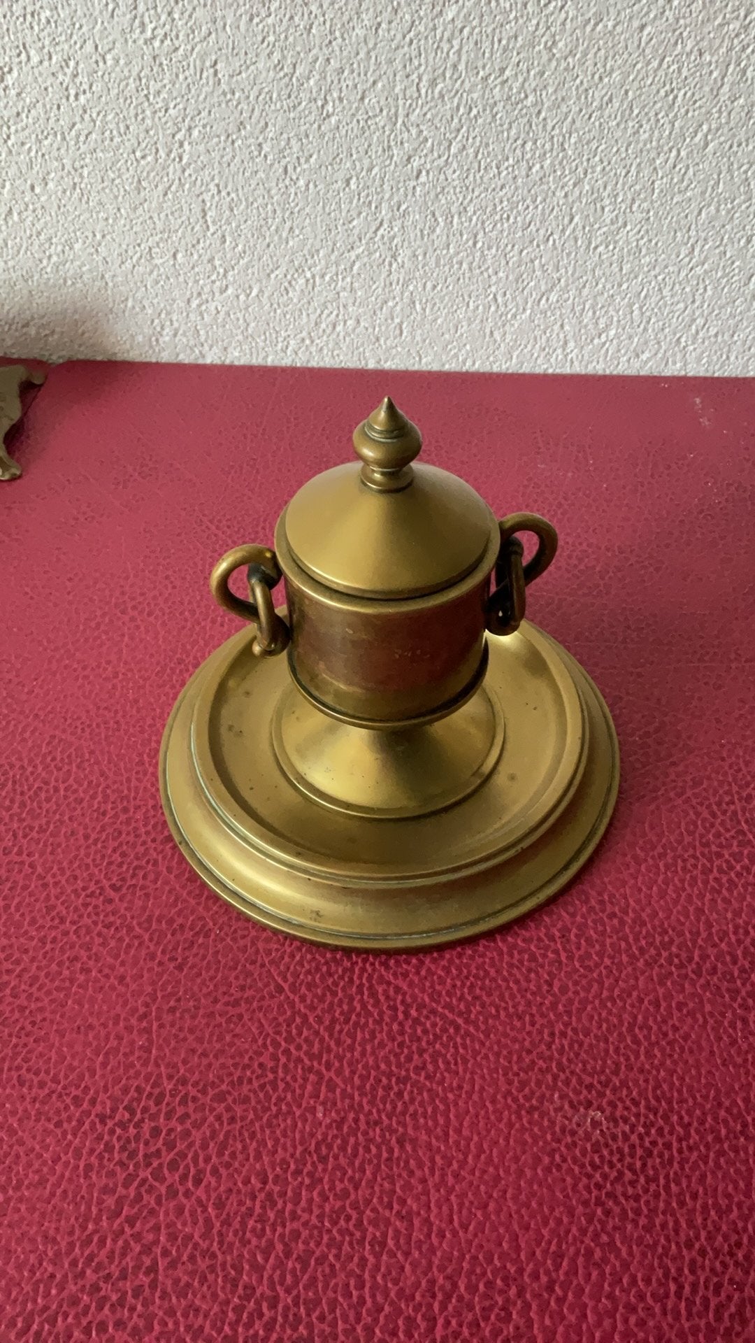 Antieke inktpot, Ophalen of Verzenden
