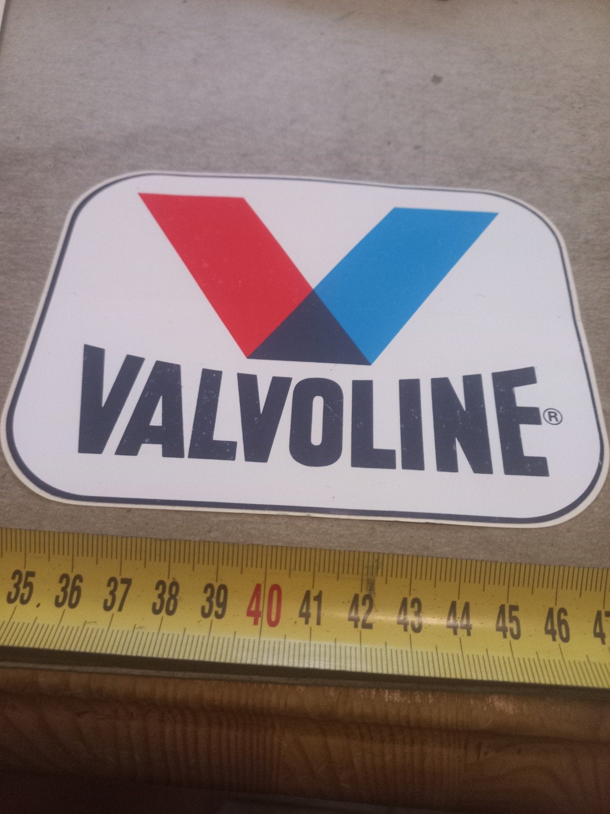 Valvoline sticker - en ongebruikt, Ophalen of Verzenden, Zo goed als nieuw