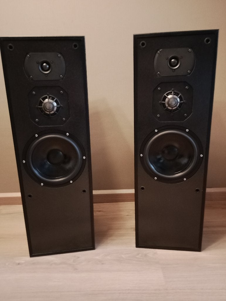 luidsprekers zelfbouw, seas ca22rnx, visaton dsm50ffl, Stereo speakers, Gebruikt, 60 tot 120 watt, Ophalen