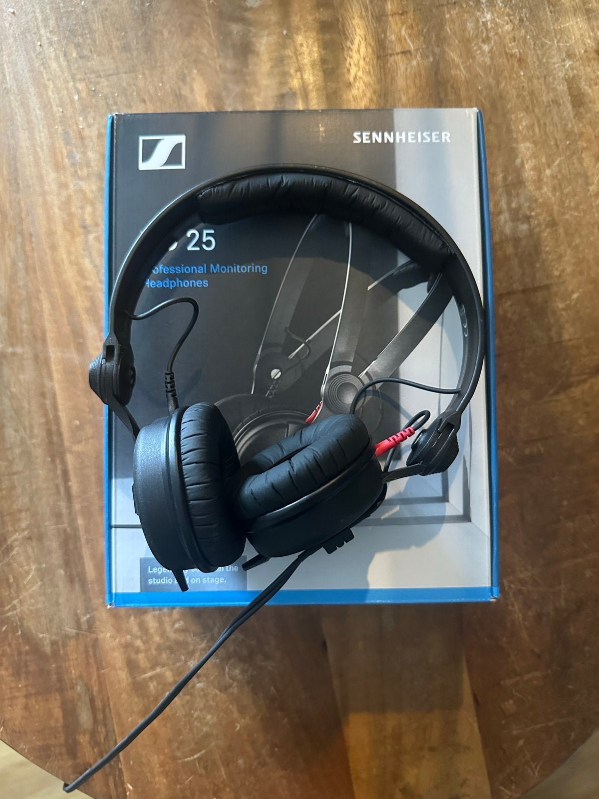 Sennheiser HD 25, Audio, Tv en Foto, Koptelefoons, Gebruikt, Sennheiser, Ophalen of Verzenden, Zwart
