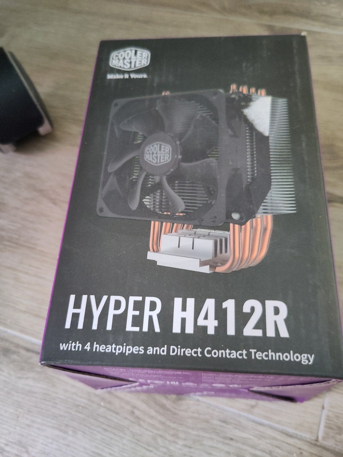 Cooler Master Hyper H412R CPU Koeler - Zo goed als nieuw, Ophalen of Verzenden, Zo goed als nieuw, Luchtkoeling