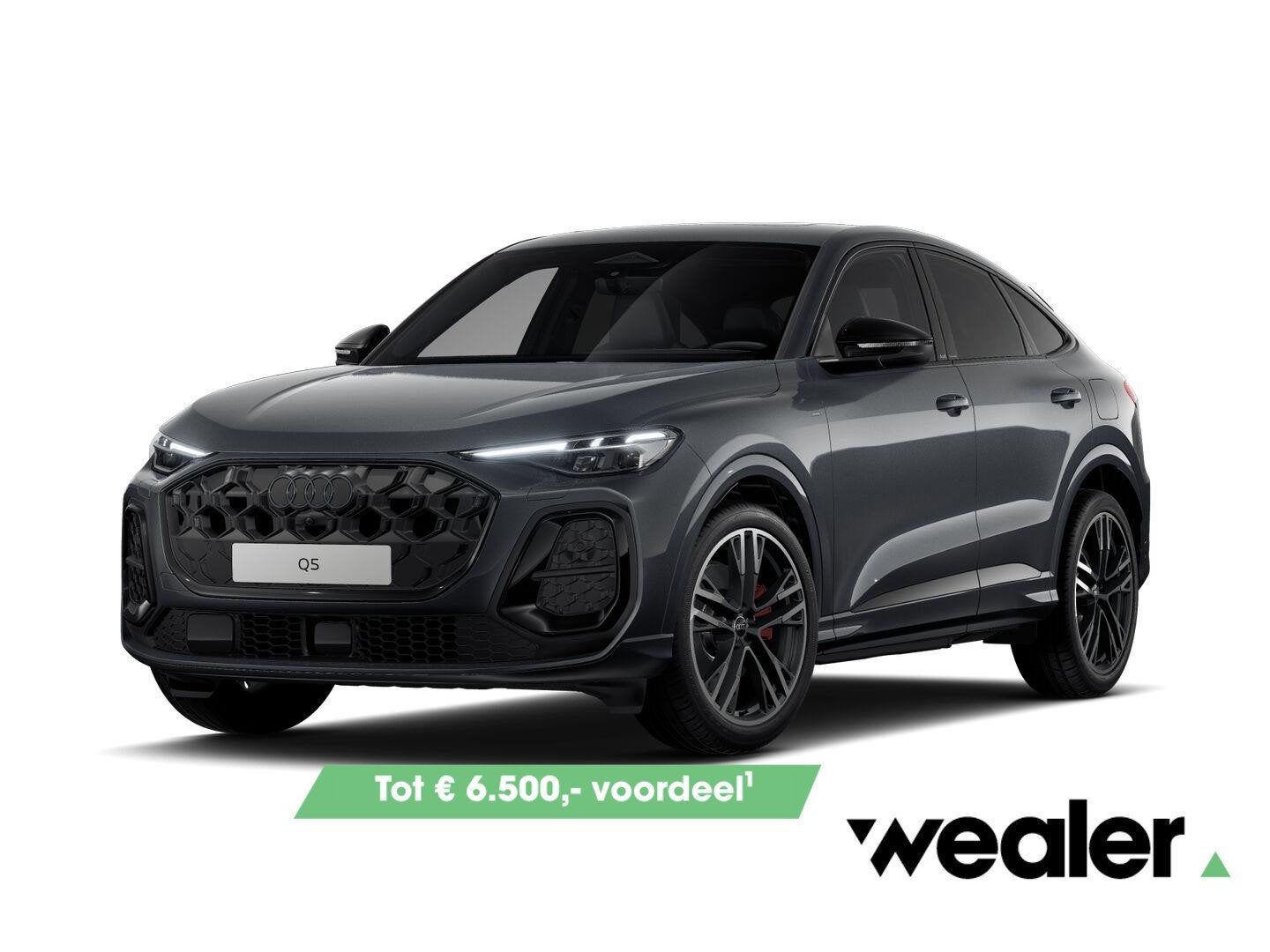 Audi Q5 Sportback S edition (B10) e-hybrid 220 kW / 299 PK S, Auto's, Stof, 4 cilinders, Bedrijf, 2125 kg