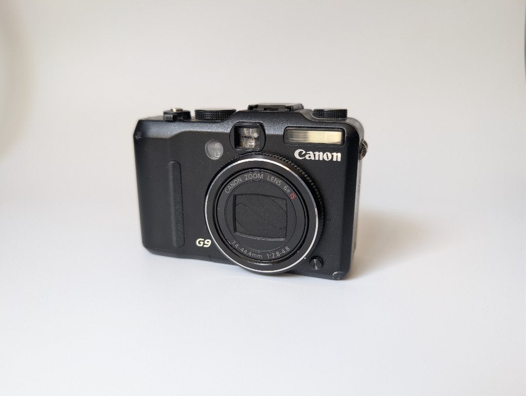 Canon PowerShot G9 12.1MP Compacte camera + Hoes, Gebruikt, Verzenden, Canon, 12 megapixels