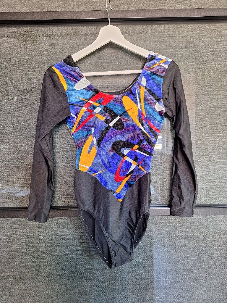 Mooi twirlpakje /turnpakje /ritmisch gymnastiek van Agiva, Meerkleurig, Maat 36 t/m 42, Ophalen of Verzenden, Zo goed als nieuw