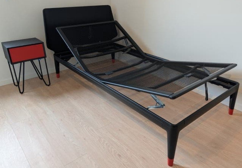 Auping Essential bed 100x210 cm, Huis en Inrichting, Ophalen, Eenpersoons, Zo goed als nieuw, Metaal