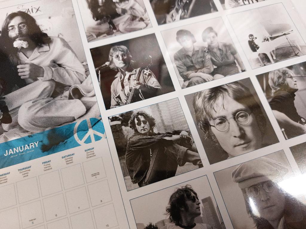 John Lennon KALENDER 2017 - GESEALED ! The Beatles, Verzenden, Nieuw, Gebruiksvoorwerp