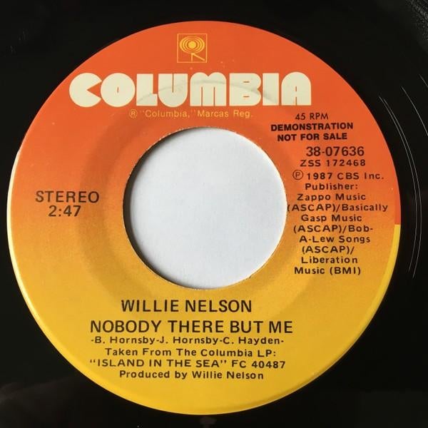 Willie Nelson - Nobody There But Me 7", Cd's en Dvd's, Vinyl Singles, Ophalen of Verzenden, Nieuw in verpakking, Country en Western