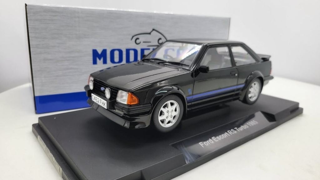 Ford Escort RS Turbo 1985 Zwart, Overige merken, MCG, Auto, Nieuw