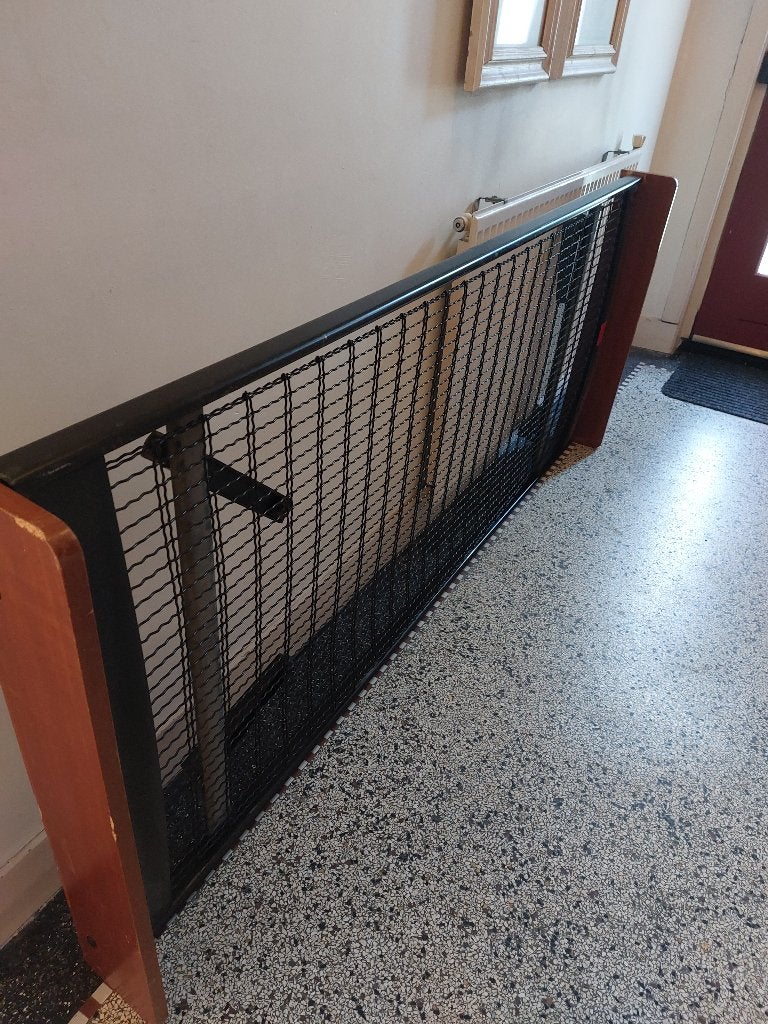 spiraalbodem bed, opklapbed GRATIS, Ophalen, Gebruikt, Eenpersoons, 80 cm